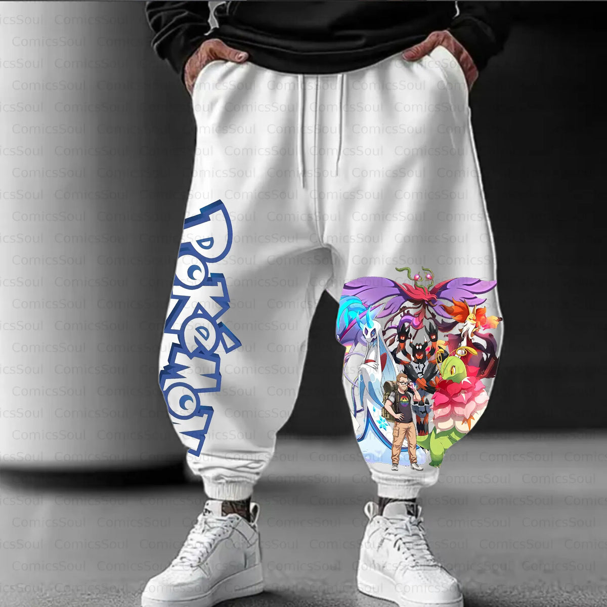 PKM-Unisex Casual Anime Streetwear Pant