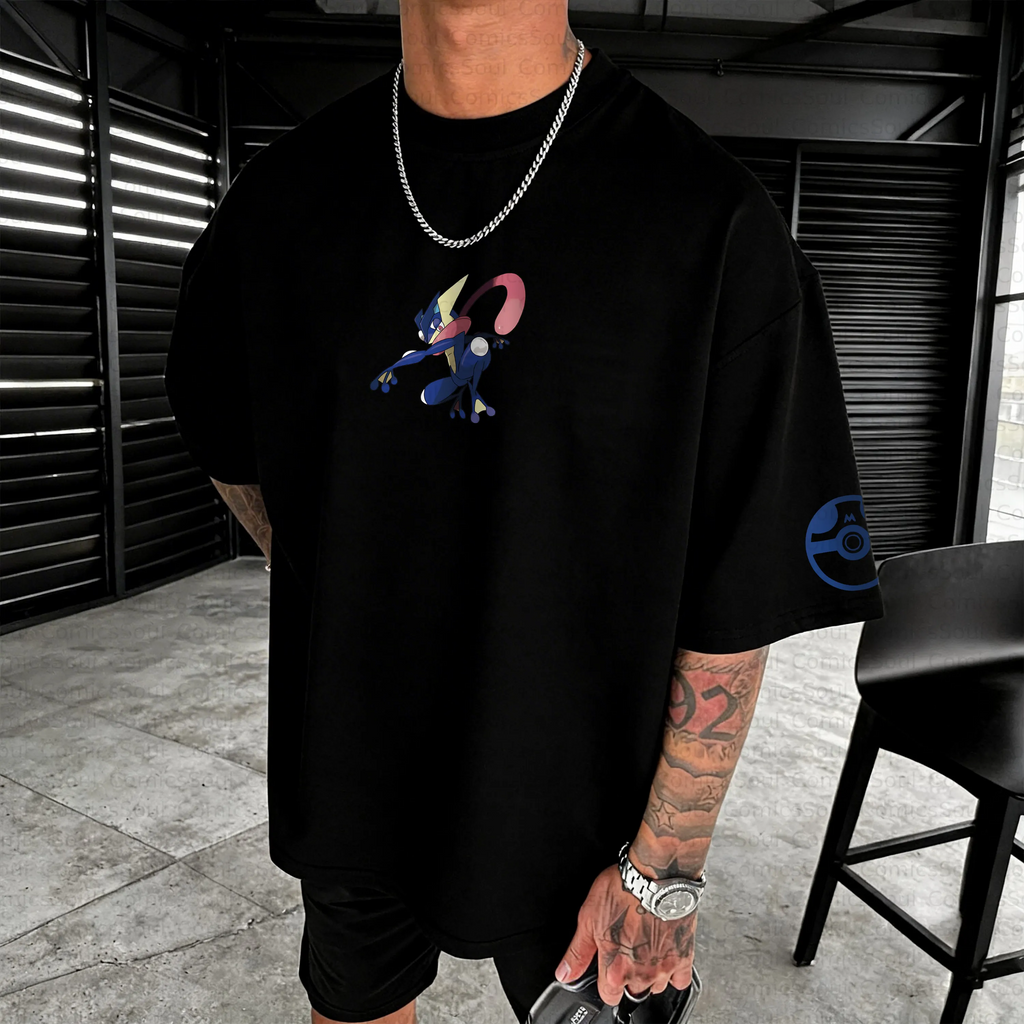 PKM-Unisex Anime Inspired Vintage T-Shirt