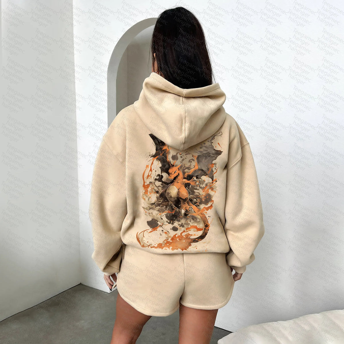 PKM-Anime Inspired Vintage Hoodie