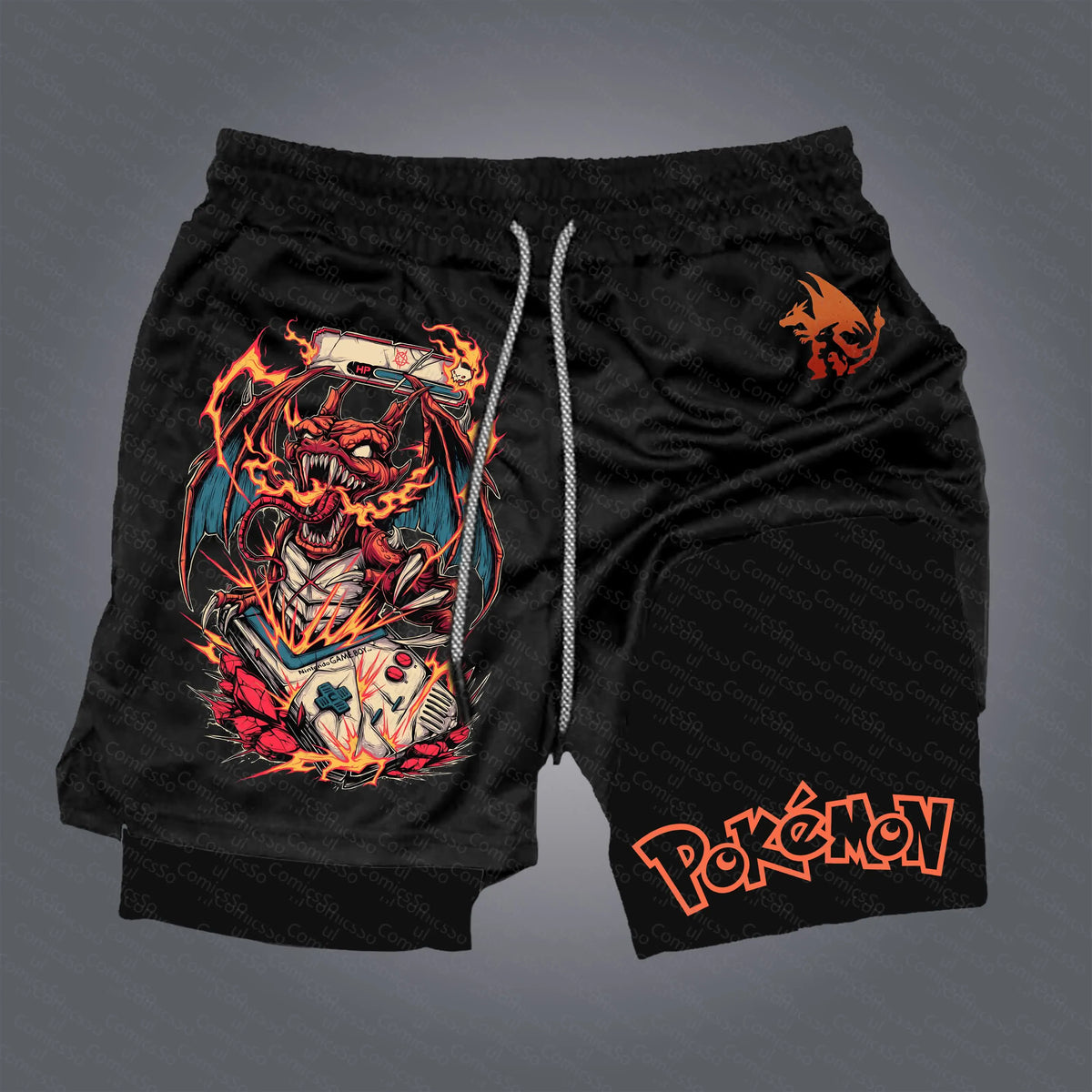 PKM-Unisex Casual Anime Streetwear Shorts