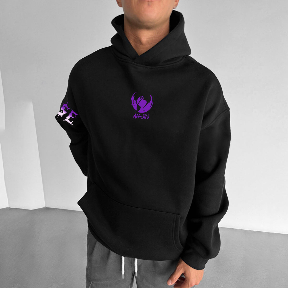 SL-Unisex Anime Graphic Streetwear Vintage Hoodie