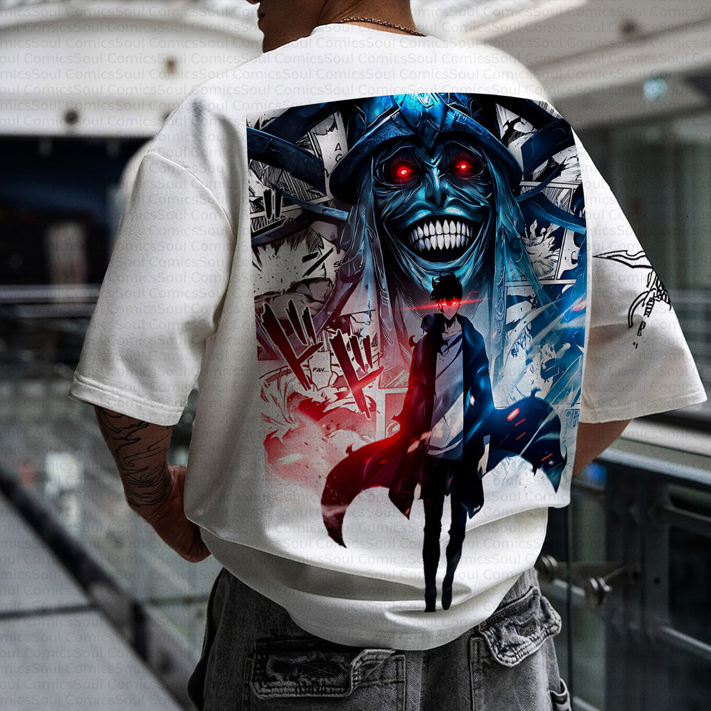 SL-Unisex Anime Inspired Vintage T-shirt