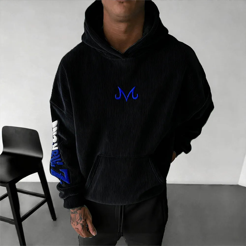 Dragon Ball Color Blocked Plush Hoodie