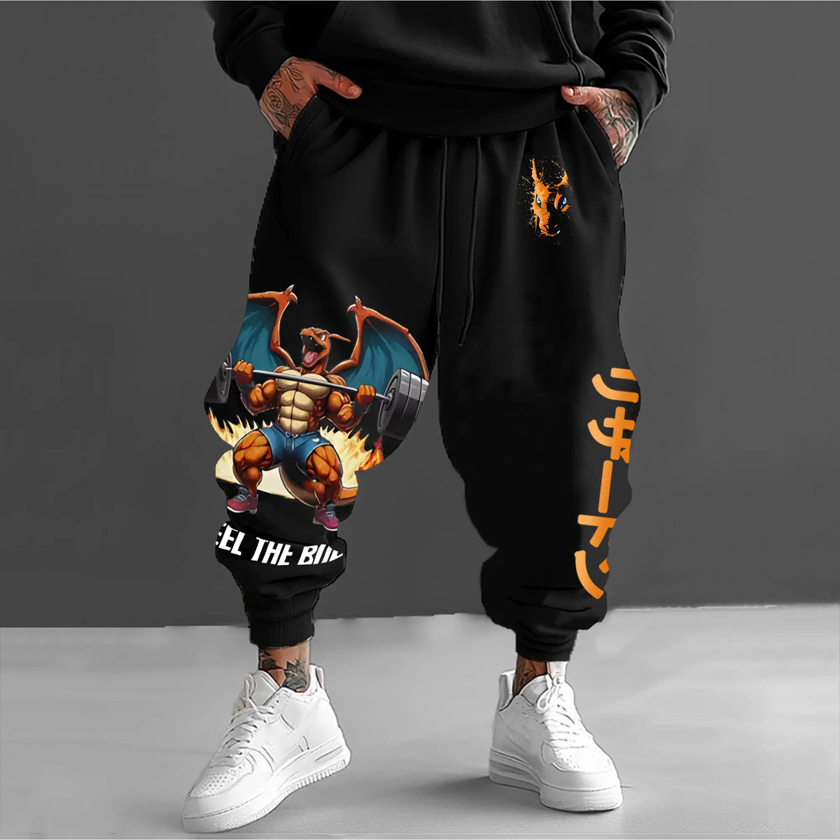 PKM-Unisex Casual Anime Streetwear Pants