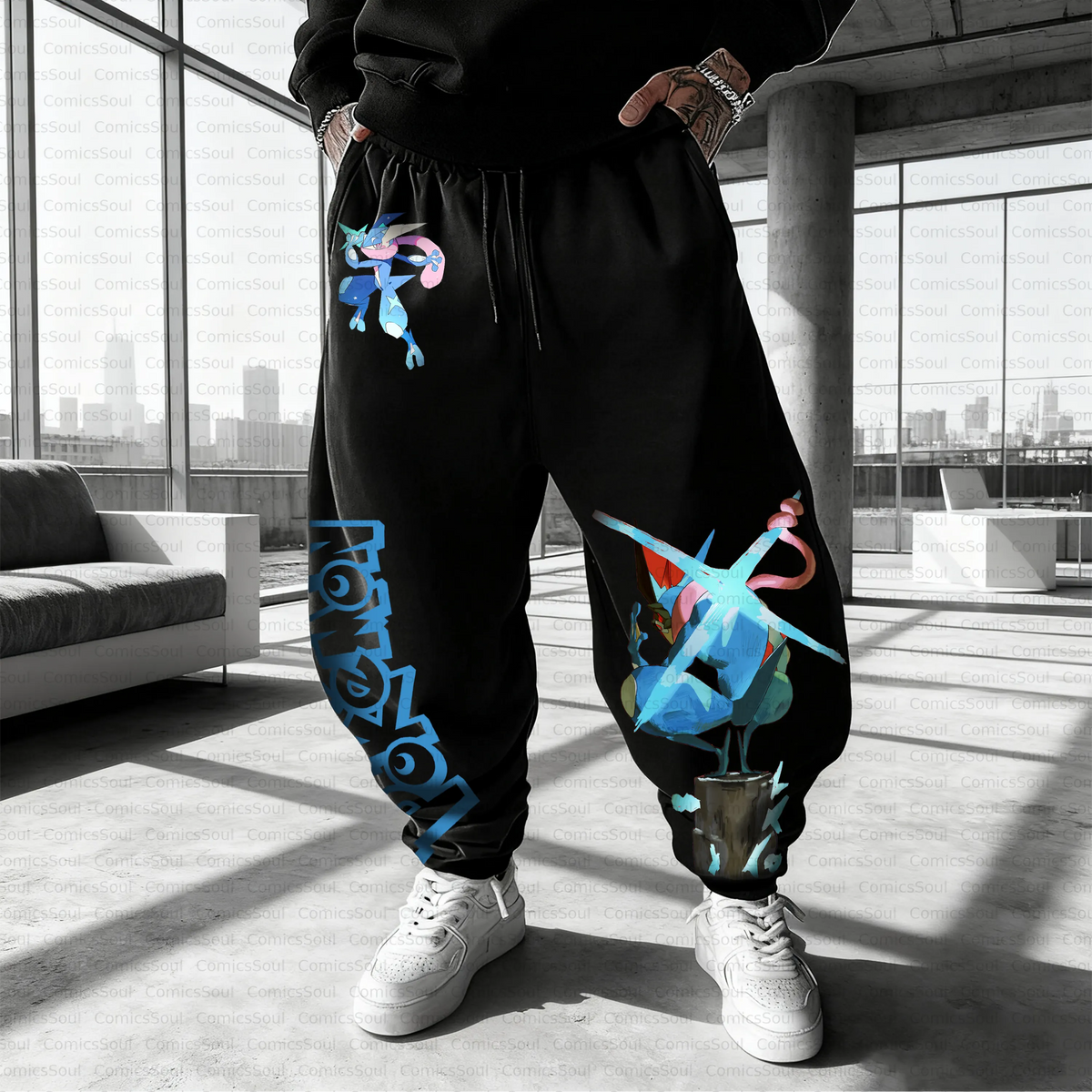 PKM-Unisex Casual Anime Streetwear Pant