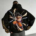 Dragon Ball Color Blocked Plush Hoodie