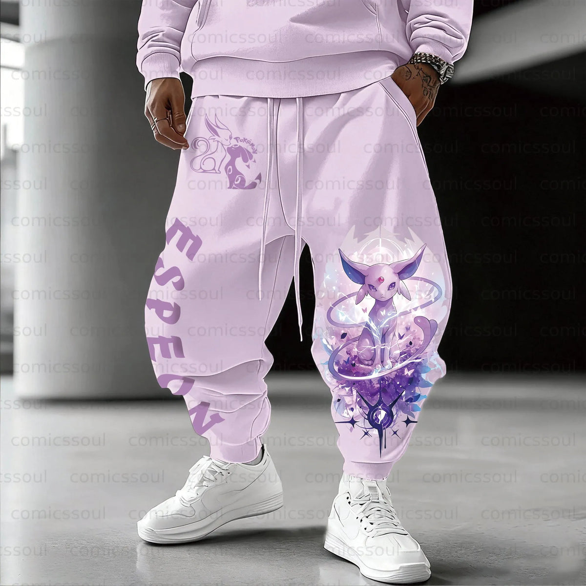 PKM-Unisex Anime Inspired Vintage Pants