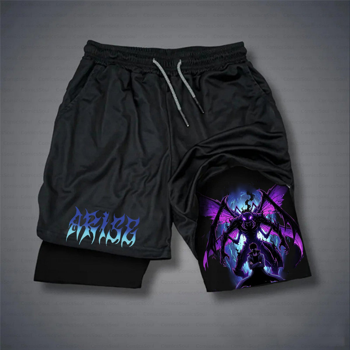 SL-Unisex Casual Anime Streetwear Gym Shorts