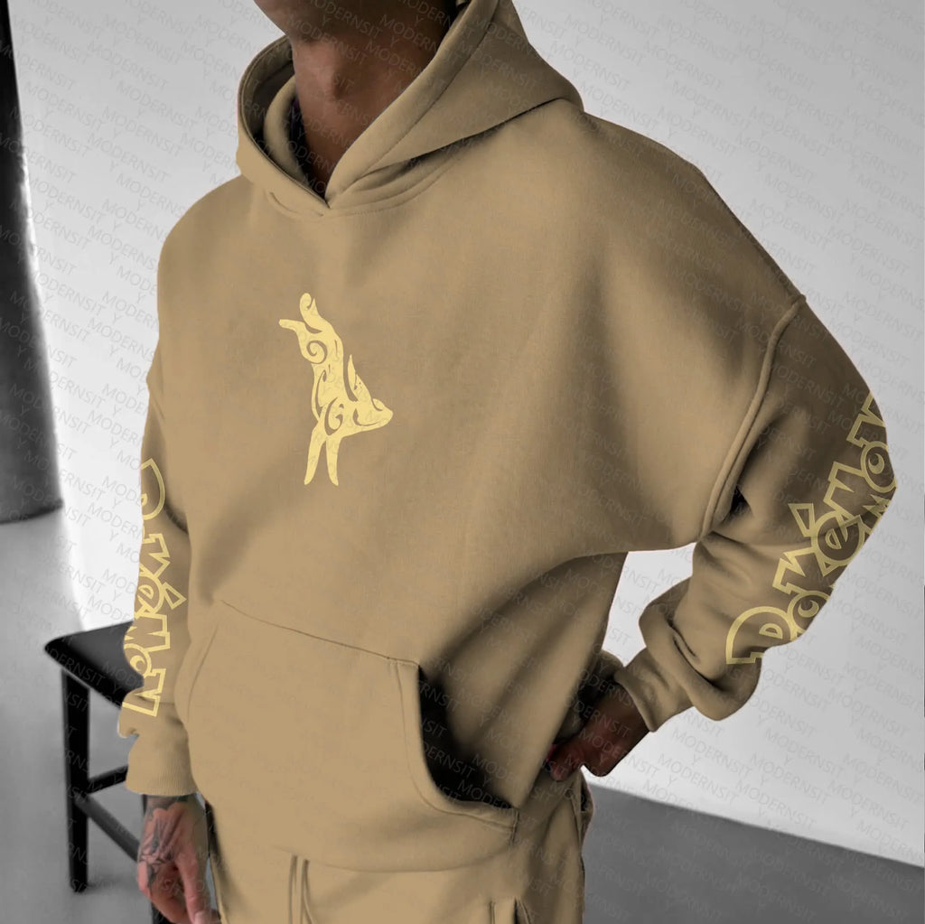 PKM-Unisex Anime Graphic Streetwear Vintage Hoodie