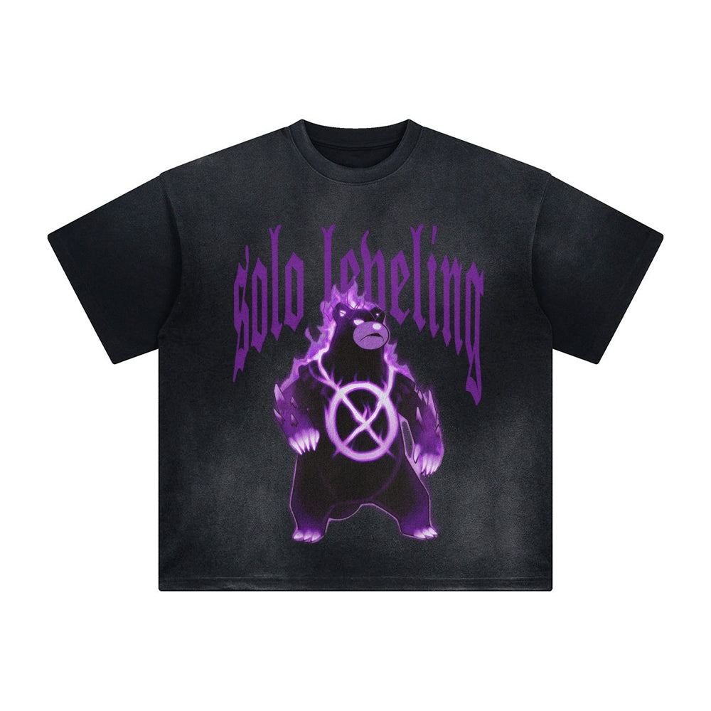 SL-Unisex Anime Inspired Vintage T-Shirt