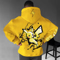 PKM-Unisex Anime Graphic Streetwear Vintage Hoodie