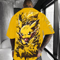 PKM-Unisex Anime Inspired Vintage T-Shirt