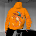 PKM-Unisex Anime Graphic Streetwear Vintage Hoodie