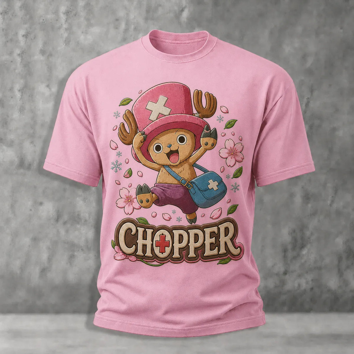 One Piece Pirate Crew Graphic Crew-Neck T-Shirt