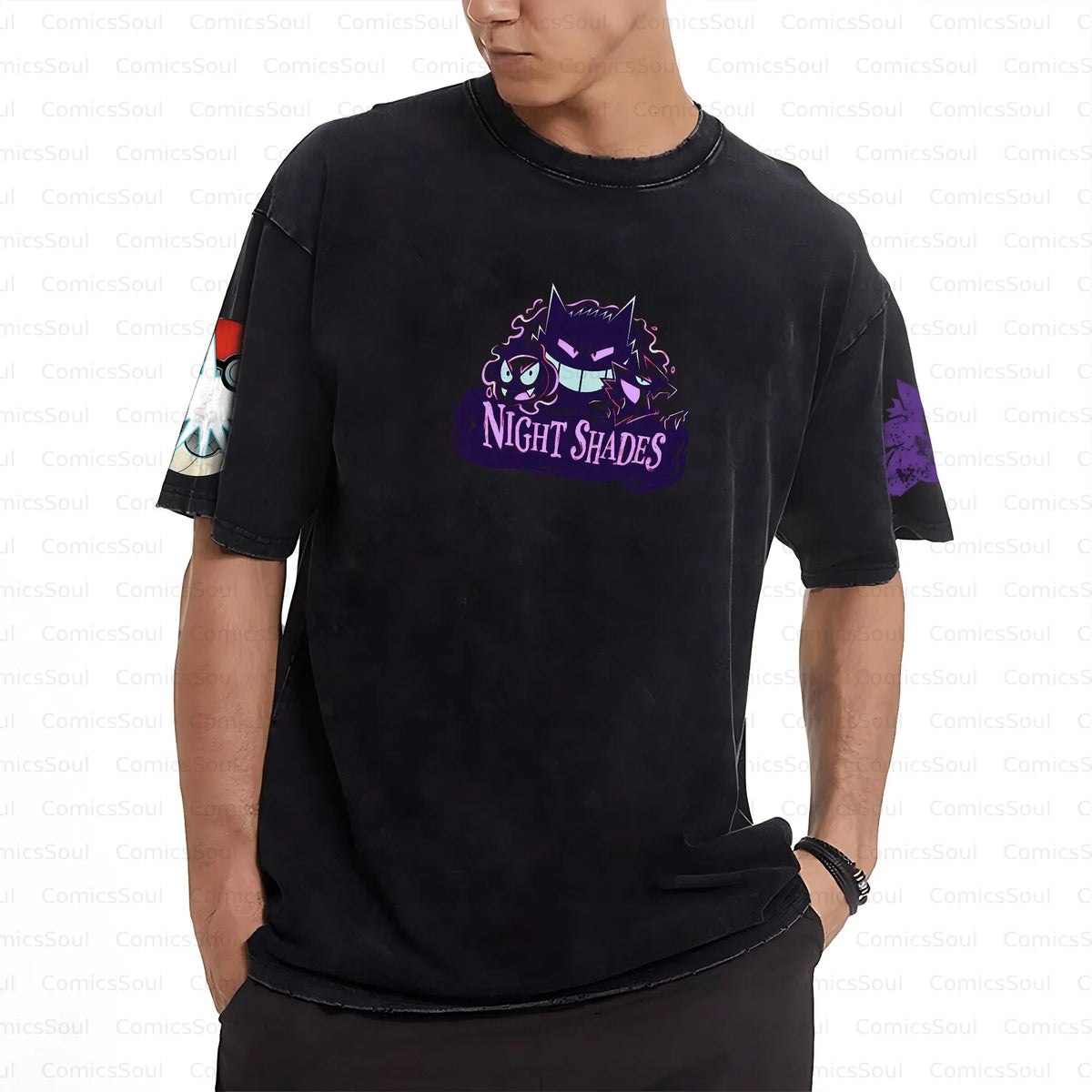 PKM-Unisex  Inspired Vintage Washed T-Shirt