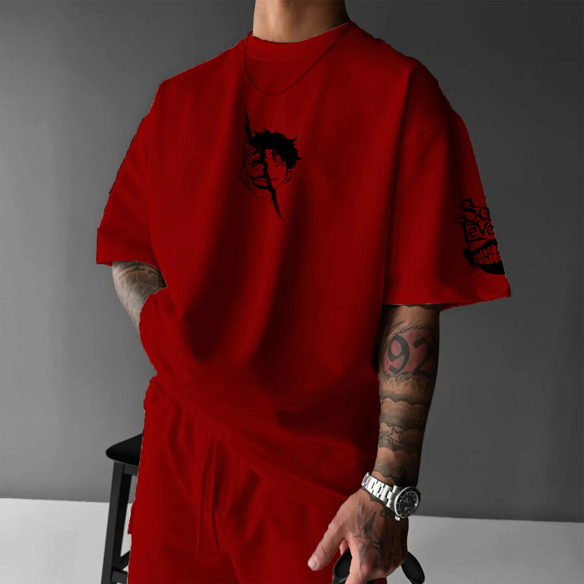 SL-Unisex Anime Inspired Vintage T-Shirt