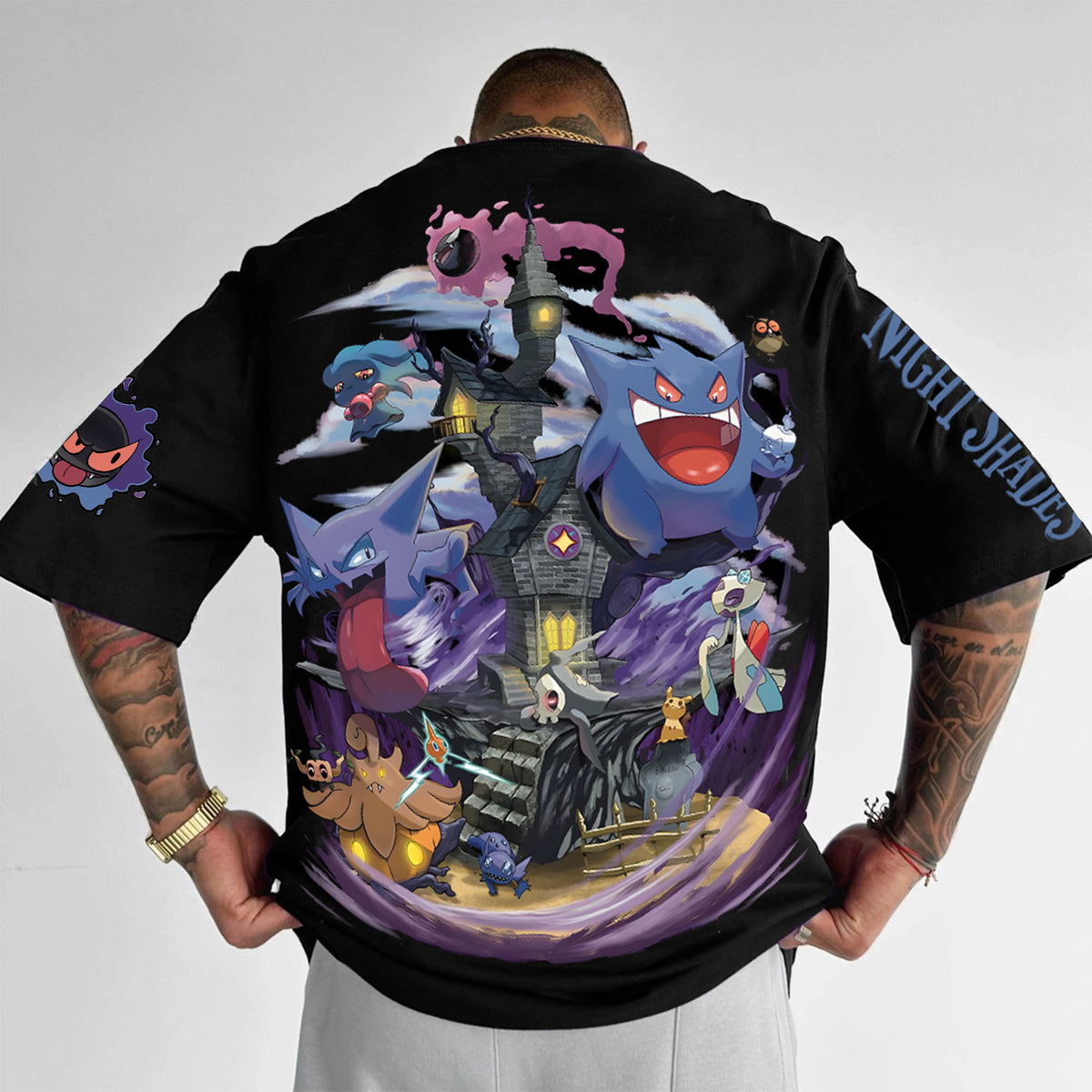 PKM-Unisex Anime Inspired Vintage T-Shirt