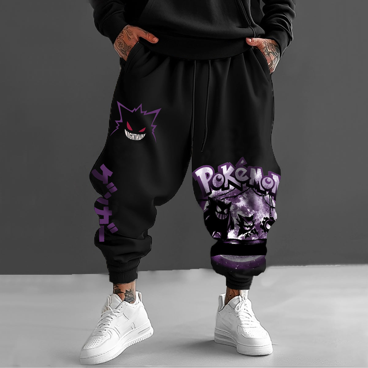 PKM-Unisex Casual Anime Streetwear Pants