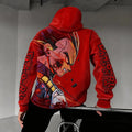 Dragon Ball Color Blocked Plush Hoodie