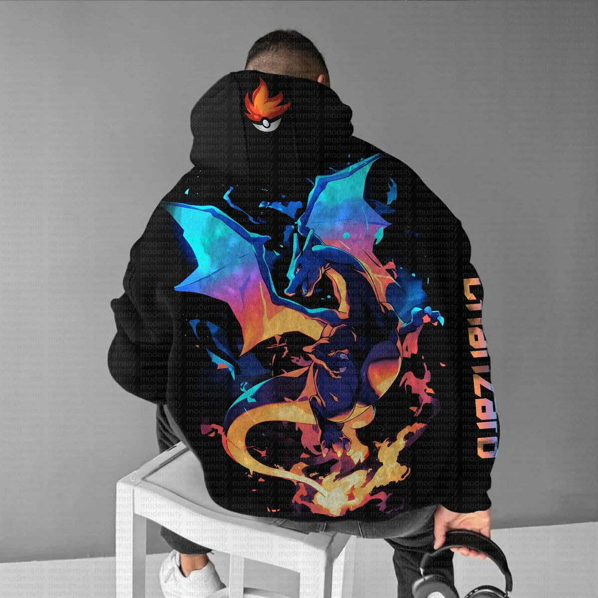 PKM-Unisex Anime Graphic Streetwear Vintage Hoodie
