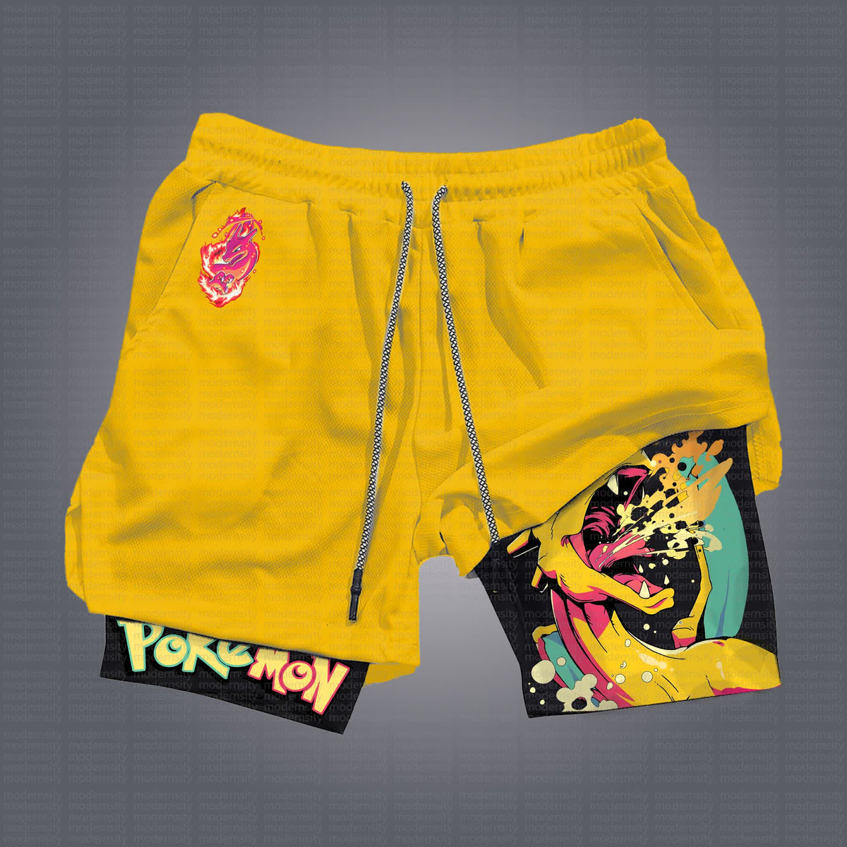 PKM-Unisex Casual Anime Streetwear Shorts
