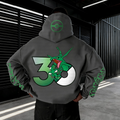 PKM-Unisex Anime Inspired Vintage Plush Hoodie