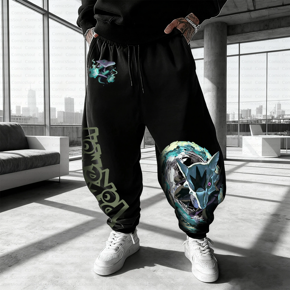 PKM-Unisex Casual Anime Streetwear Pant