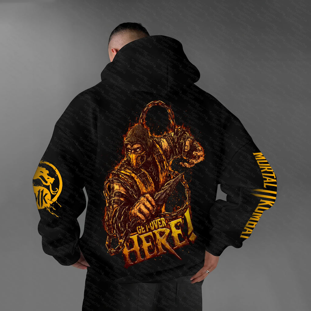 MK-Unisex Graphic Streetwear Vintage Hoodie