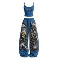 One Piece Women's Anime-Print Camisole And Pants Set