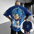 Dragon Ball Unisex Short-Sleeve Corduroy T-Shirt With Anime Print