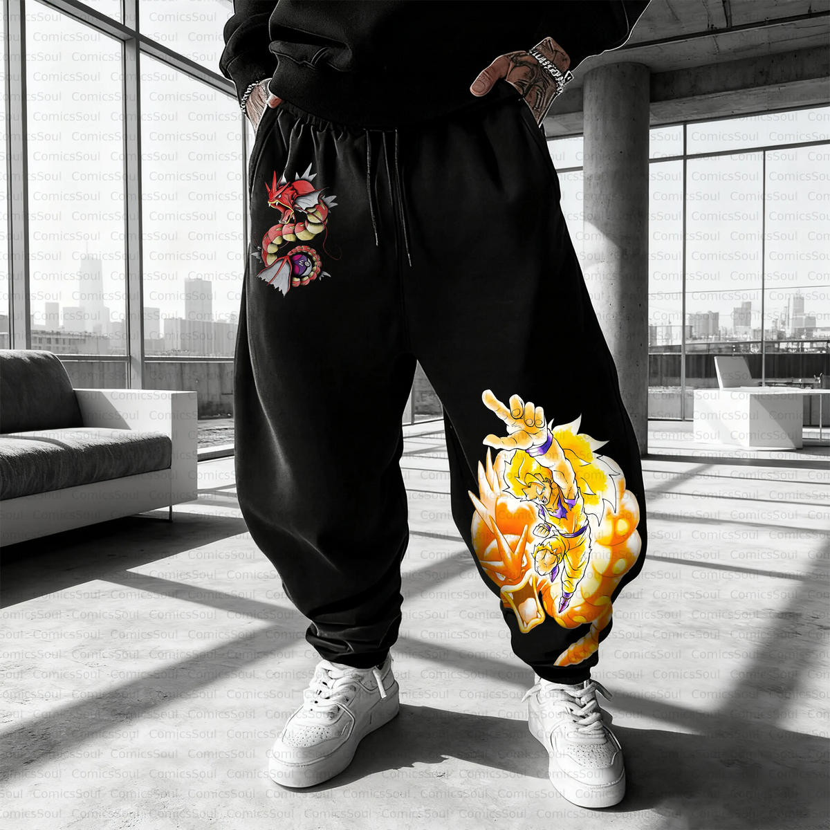 PKM-Unisex Casual Anime Streetwear Pant
