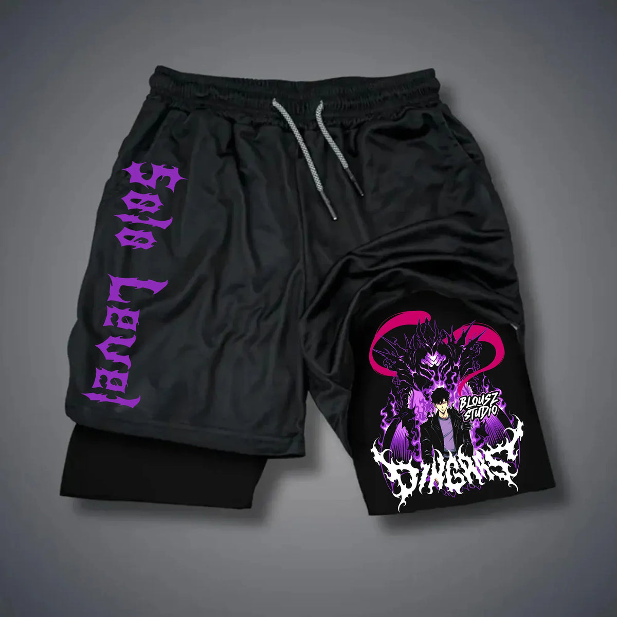 SL-Unisex Casual Anime Streetwear Shorts
