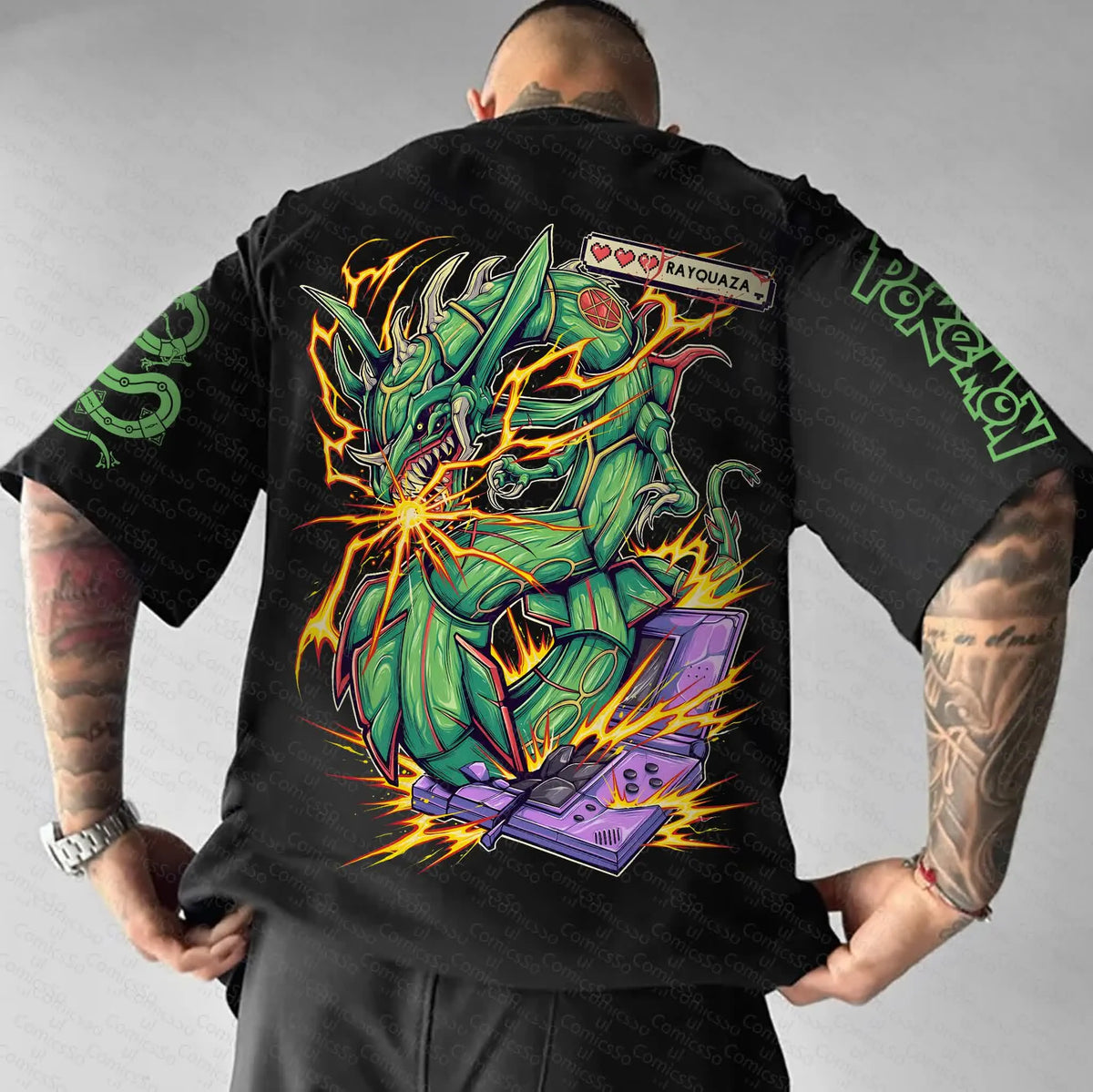 PKM-Unisex  Anime Inspired Vintage T-Shirt
