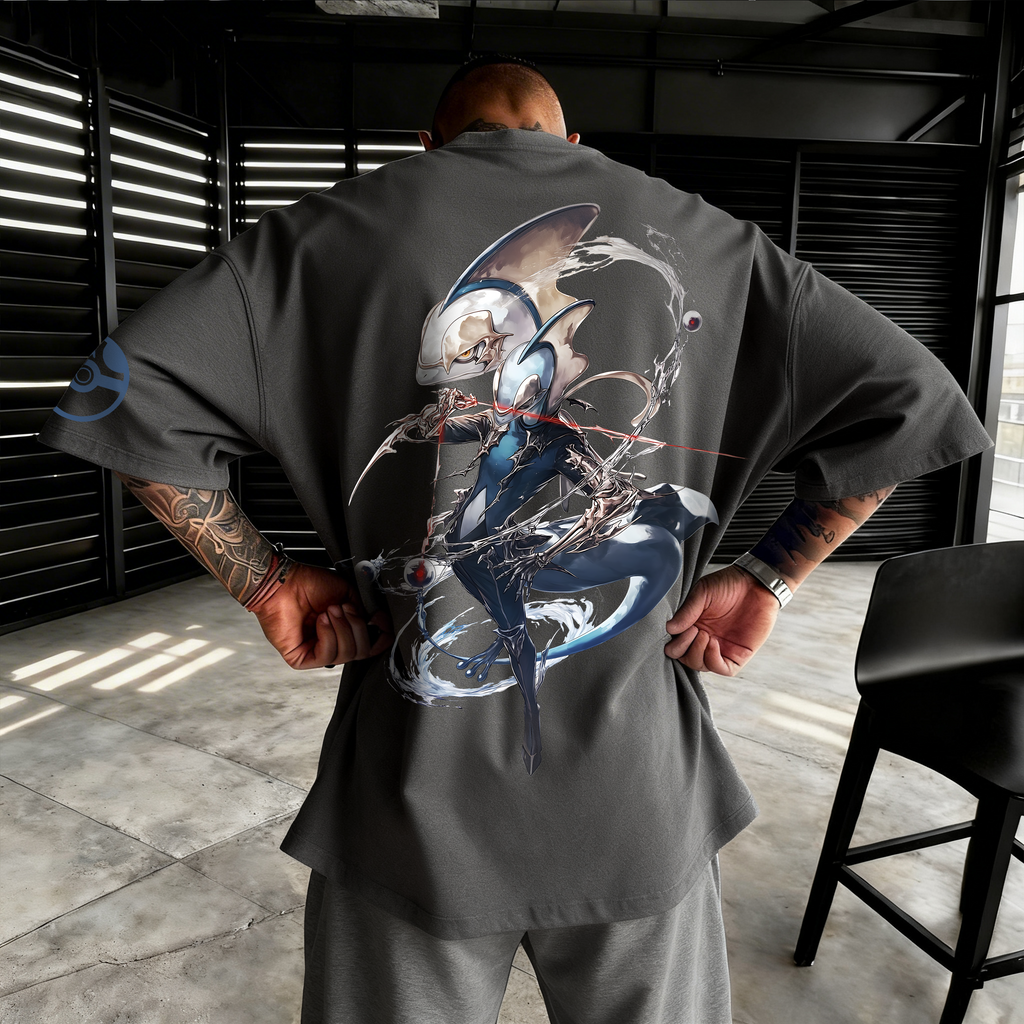 PKM-Unisex Anime Inspired Vintage T-Shirt