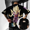 Dragon Ball Anime Vintage Waffle Knit T-Shirt