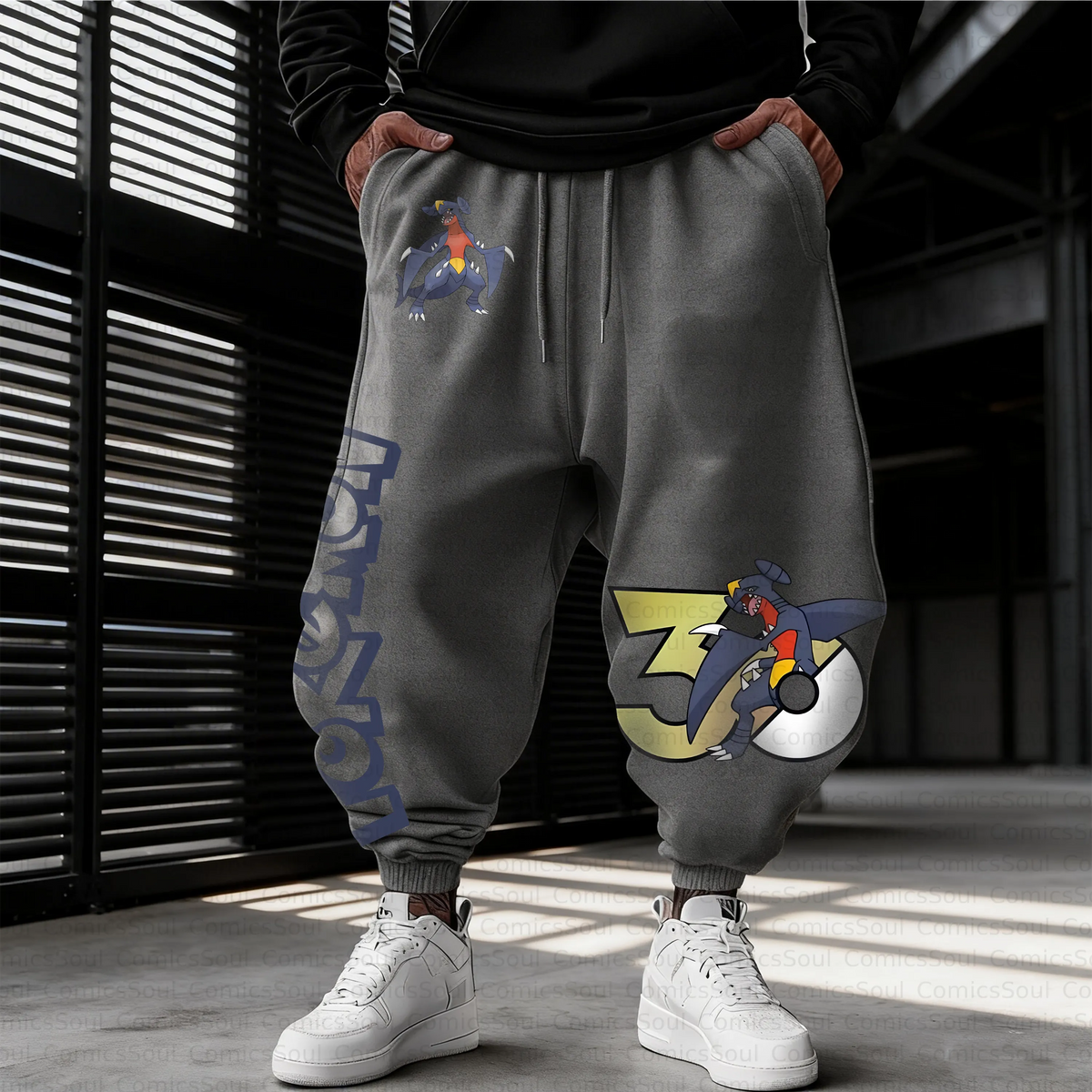 PKM-Unisex Casual Anime Streetwear Pant