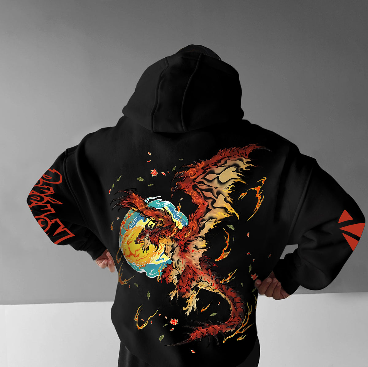 PKM-Unisex Anime Graphic Streetwear Vintage Hoodie