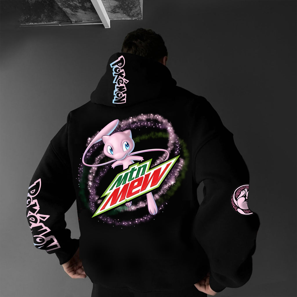 PKM-Unisex Anime Graphic Streetwear Vintage Hoodie