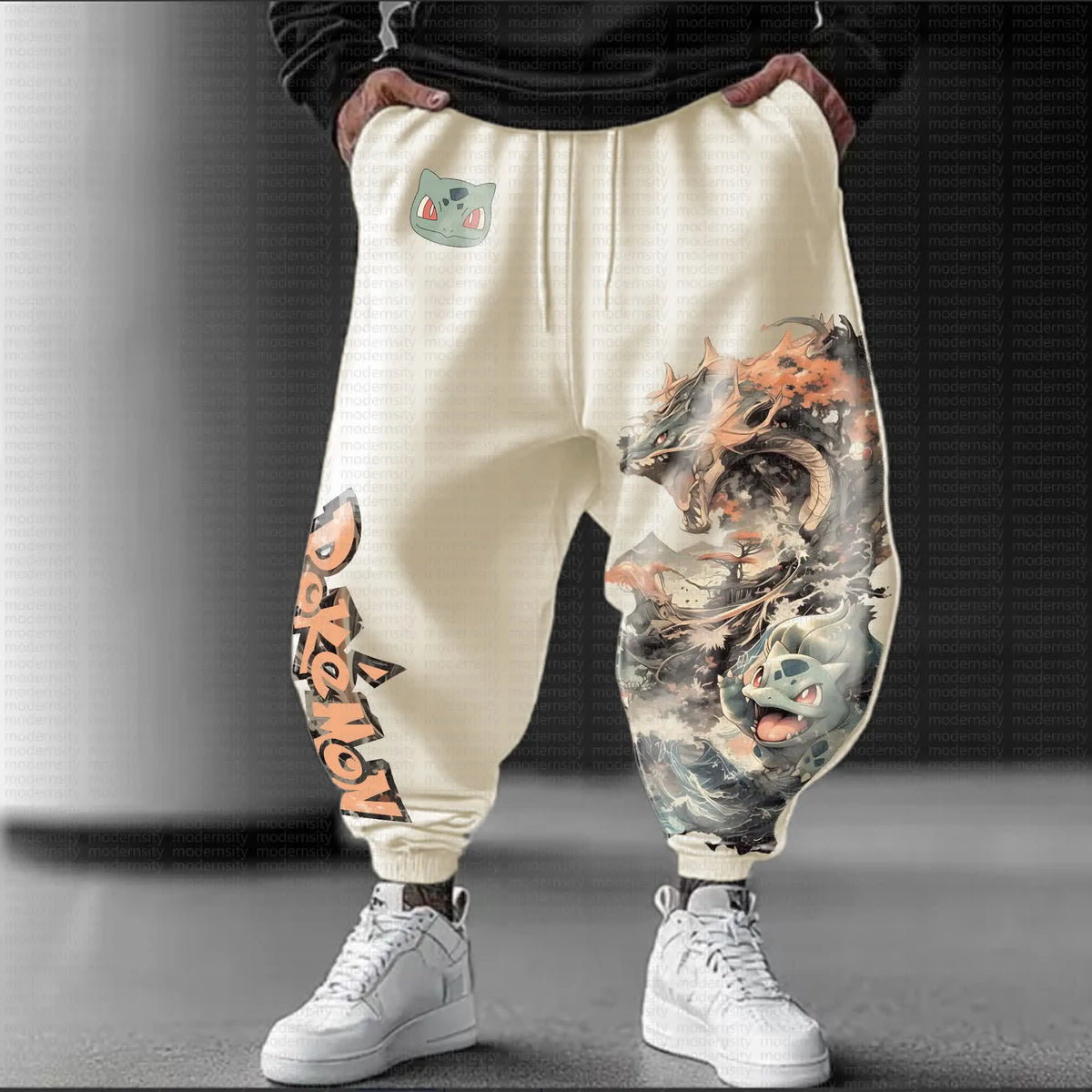PKM-Unisex Casual Anime Streetwear Pants