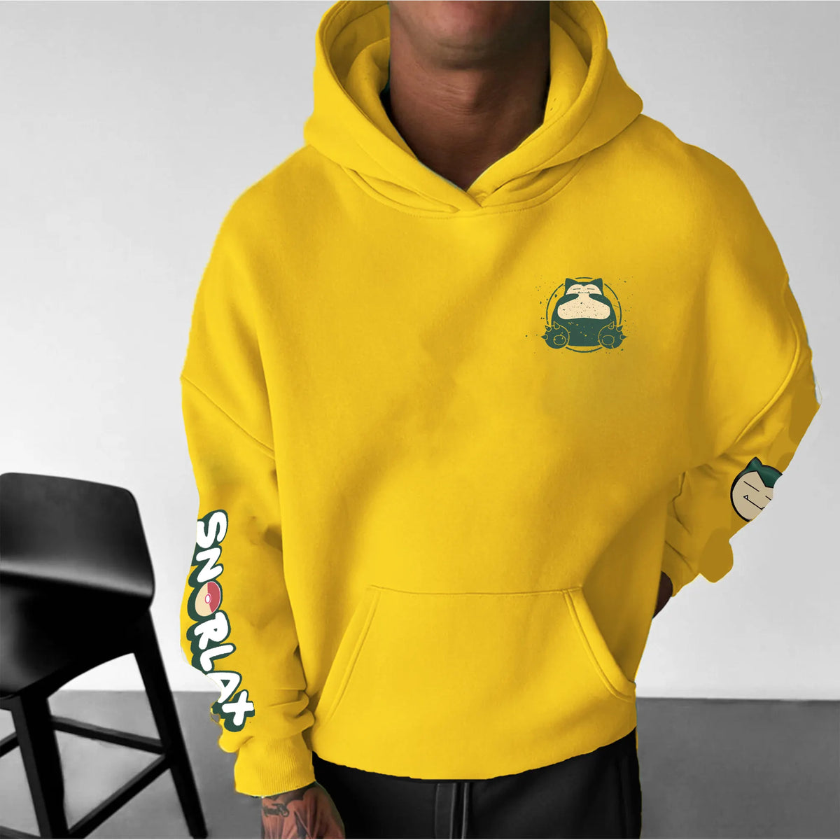 PKM-Unisex Anime Graphic Streetwear Vintage Hoodie