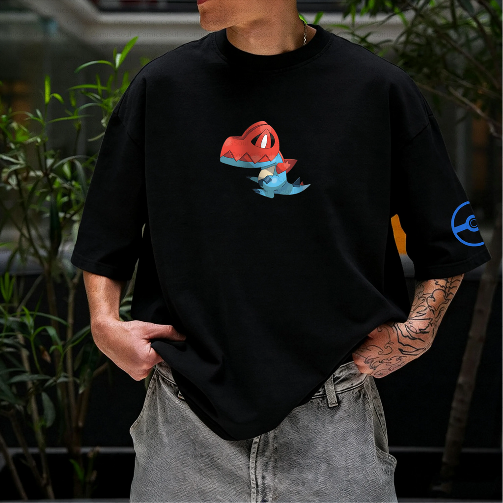 PKM-Unisex Anime Inspired Vintage T-Shirt