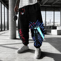 SL-Unisex Anime Inspired Vintage Plush Pants