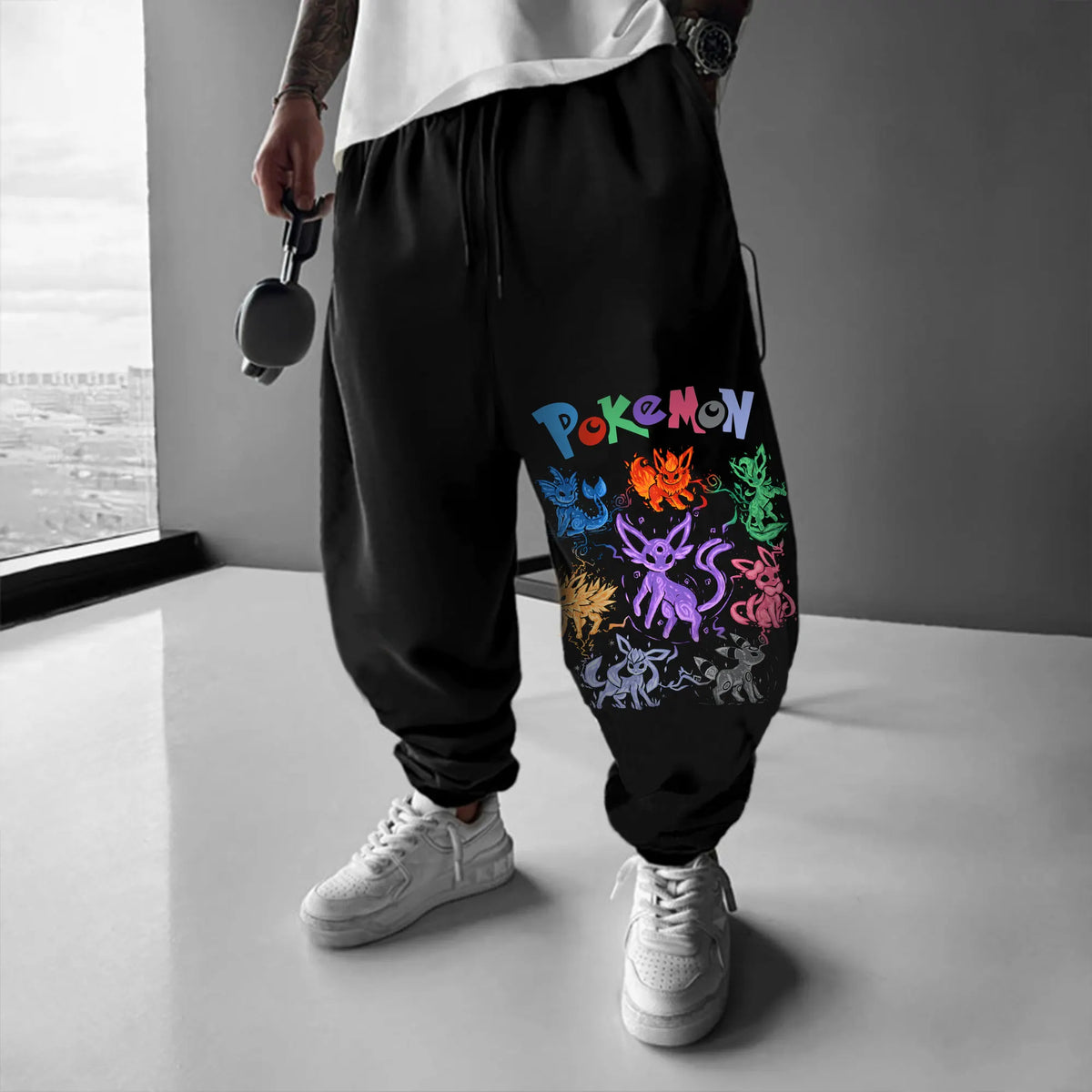 PKM-Unisex Casual Anime Streetwear Pants