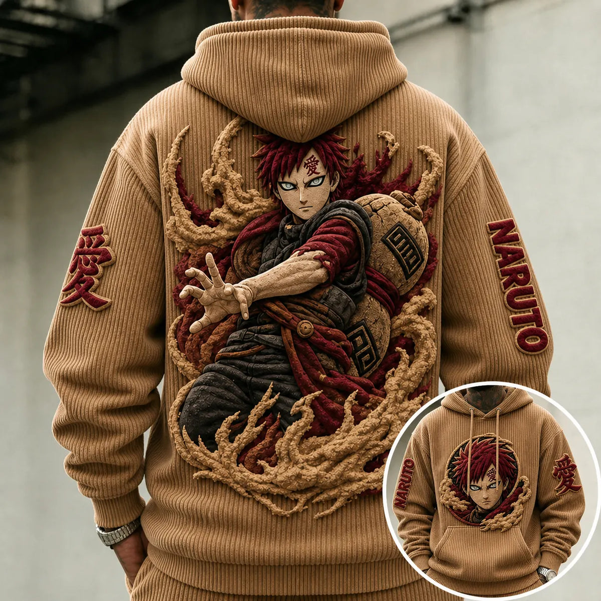 NINDO Unisex Anime-print Hoodie