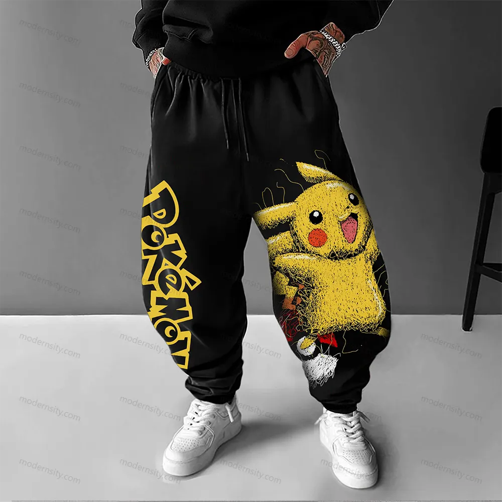 PKM-Unisex Casual Anime Streetwear Pants
