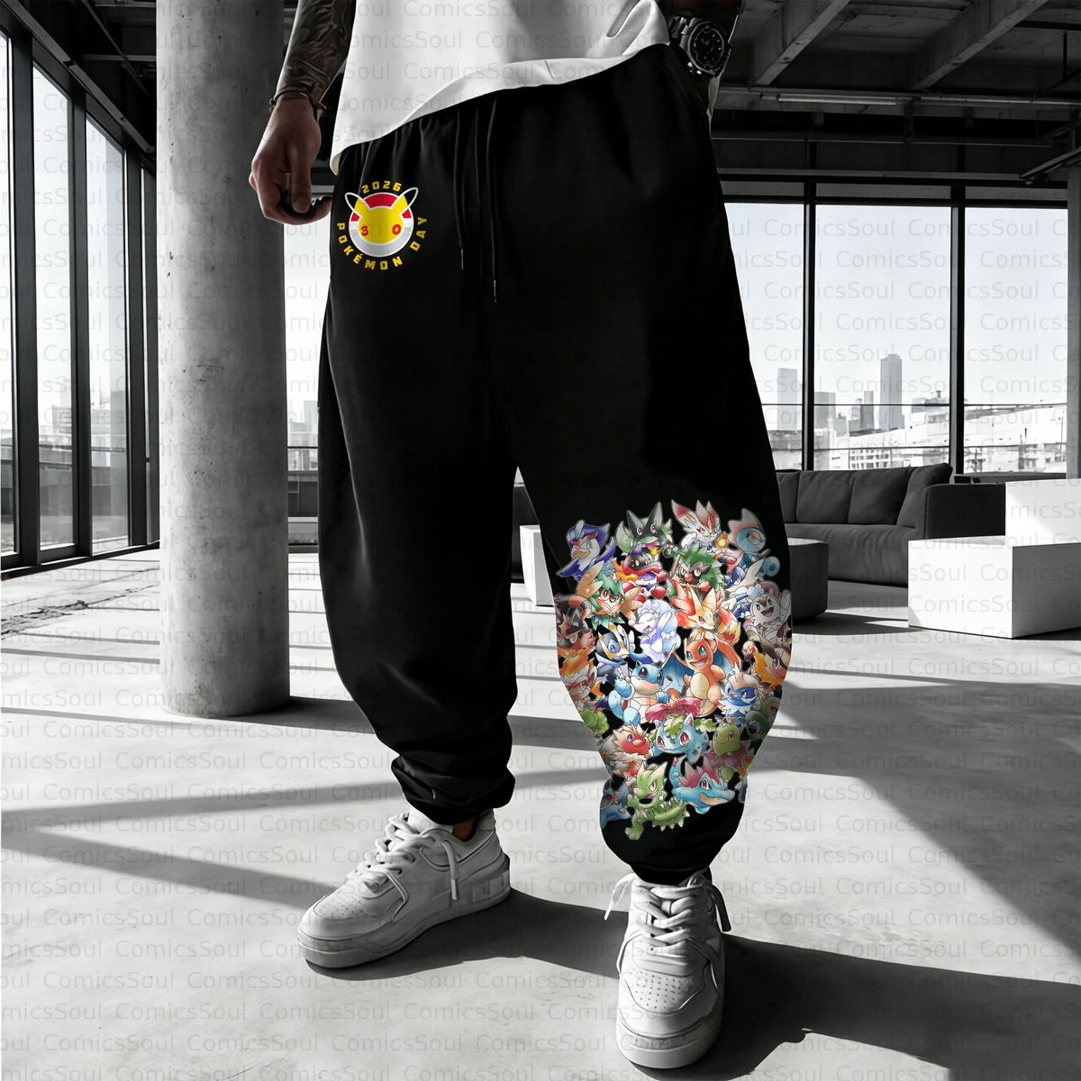 PKM-Unisex Casual Anime Streetwear Pant