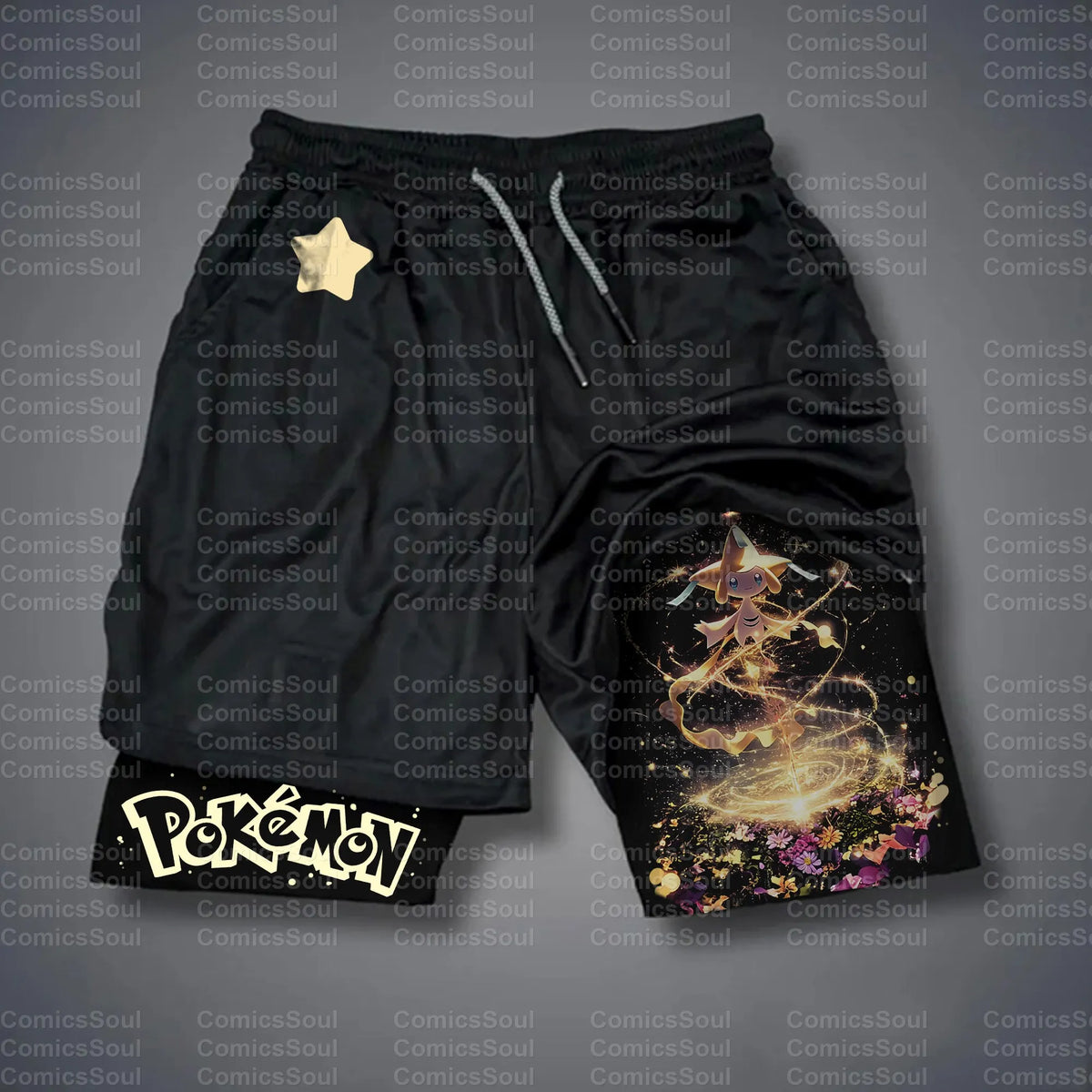 PKM-Unisex Casual Anime Streetwear Shorts