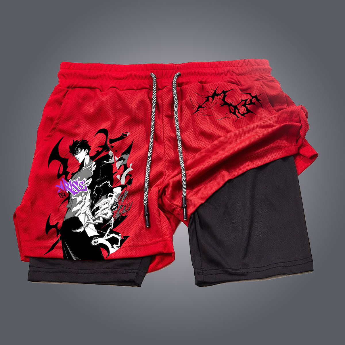 SL-Unisex Casual Anime Streetwear Shorts