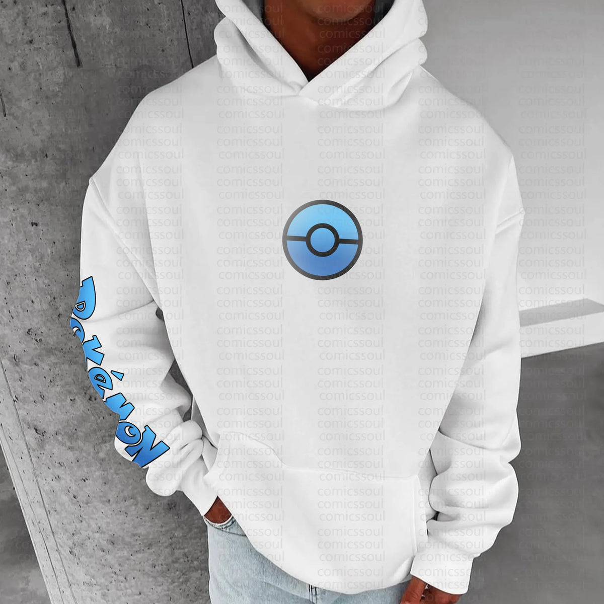PKM-Unisex Anime Graphic Streetwear Vintage Hoodie