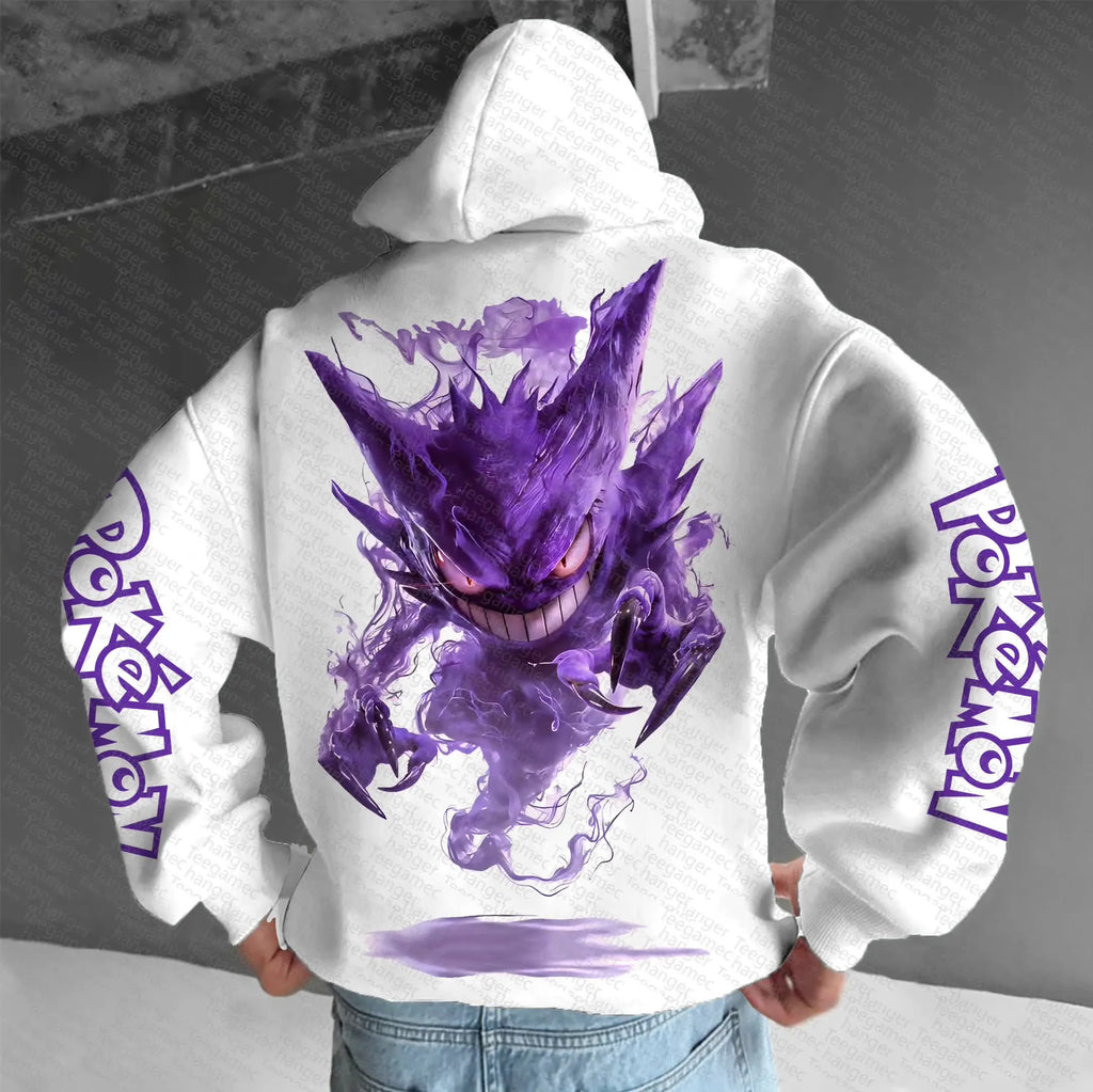PKM-Unisex Anime Graphic Streetwear Vintage Hoodie